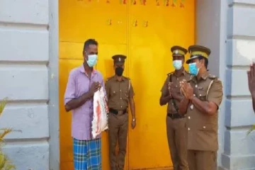 கோட்டாபயவின்  பொது மன்னிப்பில்  வவுனியா சிறை  கைதி விடுவிப்பு