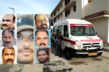 ஆம்புலன்ஸ் மூலம் சொந்த ஊர்களுக்கு அனுப்பிவைக்கப்படும் 7 தமிழர்களின் உடல்கள்., வெளியான விவரங்கள்