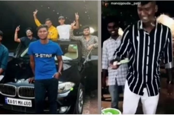 ஆனாலும் ரொம்ப அநியாயம் பண்றாங்க :   ஐஃபோனில் பிறந்தநாள் கேக் வெட்டிய எம்.எல்.ஏ மகன்