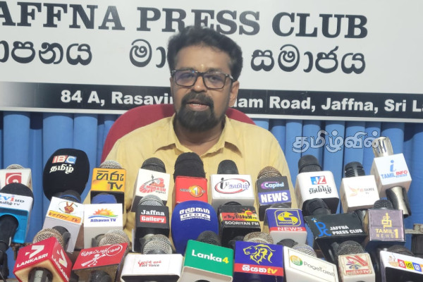 சுமந்திரன் ஒரு விலாங்கு மீன் - மக்கள் எழுச்சிக் கட்சி | Sri Lanka Tamils Political Crisis