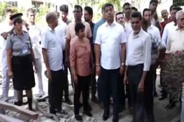 பொலன்னறுவை சிறுநீரக வைத்தியசாலையில் வெடிப்பு சம்பவம் ; சுகாதார அமைச்சர் விஜயம்