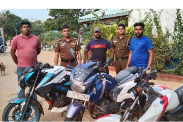 கிளிநொச்சியில்  சட்டவிரோத செயல்களில் தொடர்புடைய பலர் கைது