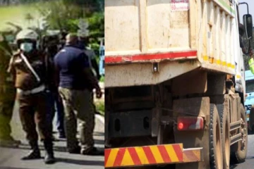 மணல் டிப்பர் மோதியதில் பொலிஸ் கான்ஸ்டபிள் மரணம்