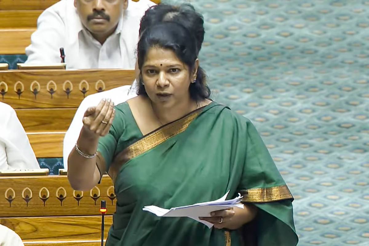 விளம்பர மயக்கத்தில் தமிழ்நாட்டை வைத்திருக்க நினைக்கிறதா தவெக அரசு? கனிமொழி கேள்வி | Dmk Mp Kanimozhi Slams Tvk Govt In Cauvery Issue