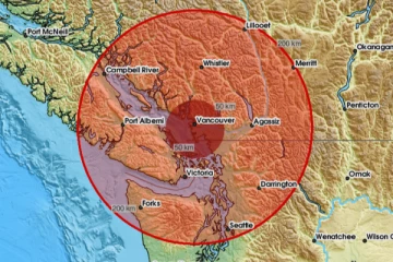 கனடாவின் வான்கூவரில் நிலநடுக்கம்