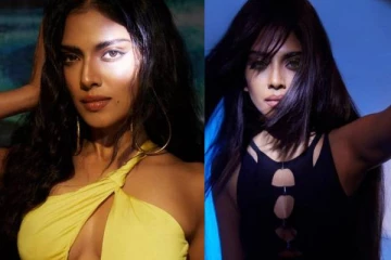 வெள்ளைநிற டிரான்ஸ்பெரண்ட் ஆடையில் கலக்கும் நடிகை மாளவிகா.. புகைப்படம்