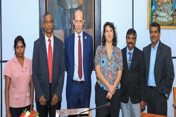 யாழ்.பல்கலைக்கழகத்துக்கு விஜயம் மேற்கொண்ட பிரான்ஸ் தூதுவர் (Photos)