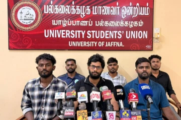 தமிழ் மக்கள் அரசினால் ஏமாற்றப்படுகின்றனர் : குற்றம் சுமத்தும் யாழ். பல்கலை மாணவர் ஒன்றியம்!