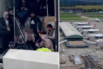 லண்டன் விமானநிலையத்தில் லொரியில் குழந்தைகளுடன் பதுங்கியிருந்த புலம் பெயர்ந்தோர்! வெளியான வீடியோ