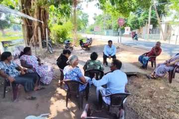 முல்லைத்தீவு கேப்பாப்பிலவில் தொடரும் போராட்டம்