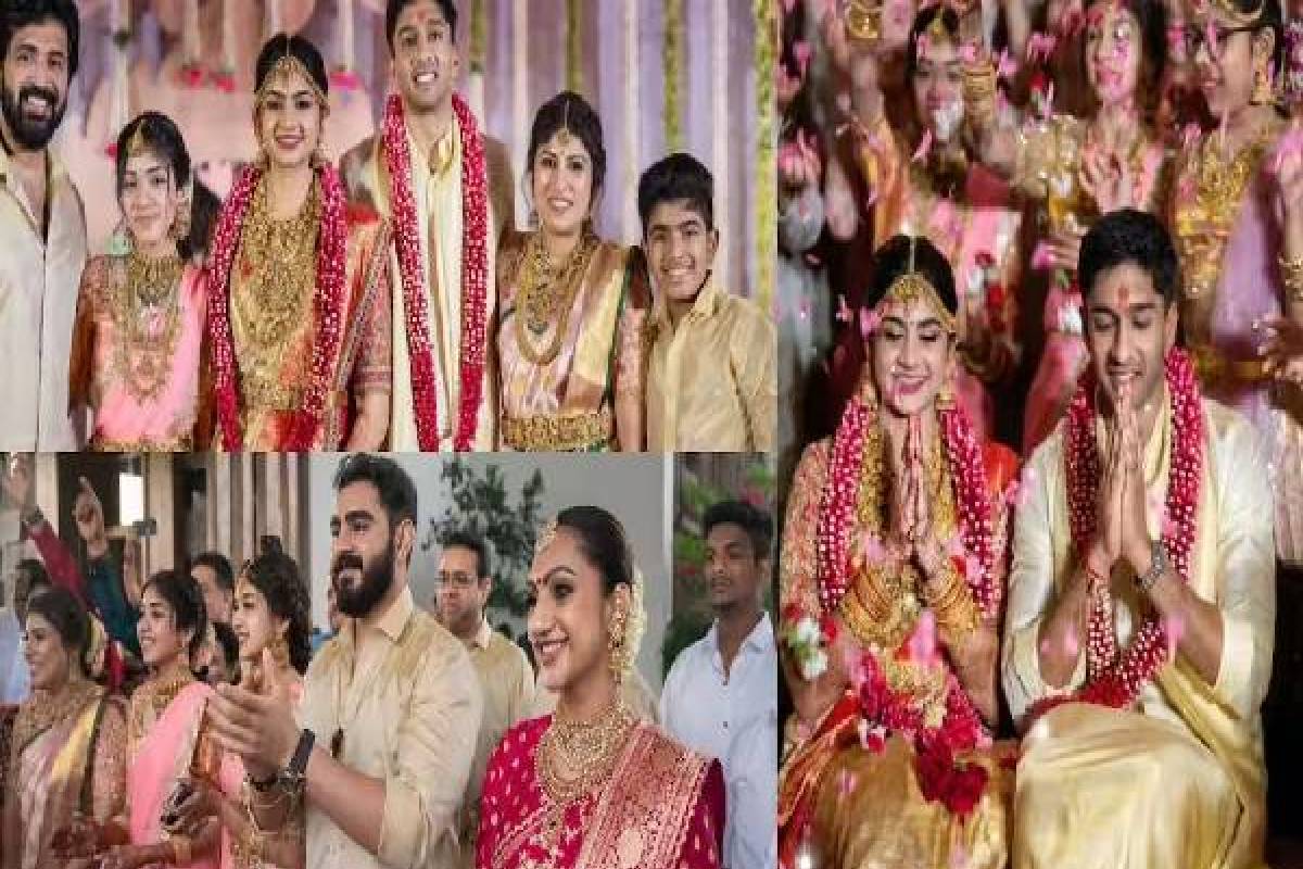 நடிகர் விஜயகுமார் பேத்திக்கு வளைகாப்பு...இணையத்தை ஆக்கிரமிக்கும் காணொளி! | Actor Vijayakumars Granddaughter Diyas Baby Shower