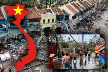 வெளிநாடொன்றில் நூற்றாண்டின் கோர தாண்டவம்...! யாகி புயலில் சிக்கி 141 பேர் பலி