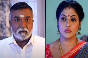 நீ எங்க மருமகளாக இருக்க தகுதியில்லாதவ மா! ராதிகாவை கிழித்து தொங்க விட்ட தாத்தா