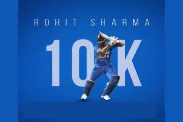 10000 ரன்களை கடந்த ரோகித் சர்மா...தொடரும் அசாத்திய சாதனை பயணம்..!!