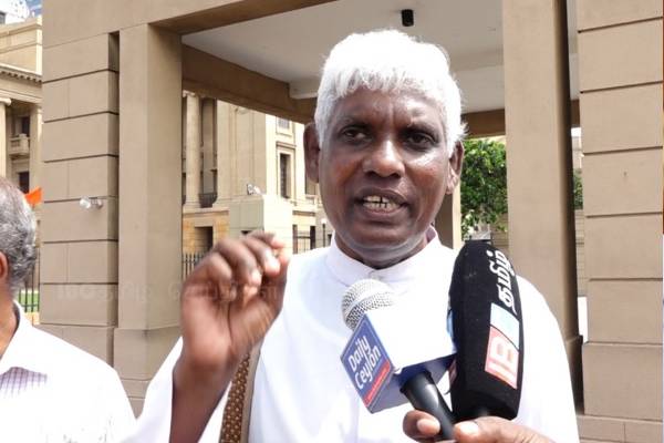 ஜனாதிபதி கூறியது வெறும் அரசியல் வான வேடிக்கையே! அருட்தந்தை மா.சத்திவேல் காட்டம் | Satthivel Regarding The Illegal Constructiontemple