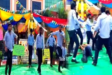 பள்ளி விழாவில் டான்ஸர்களாக வந்து மிரட்டிய ஆசிரியர்கள்- வியப்பில் ஆழ்ந்த மாணவர் குழாம்!