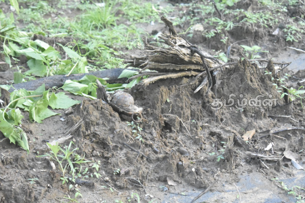 கந்தளாயில் கைக்குண்டு மீட்பு: பொலிஸார் தீவிர விசாரணை | Hand Grenade Recovered Construction In Kandalai கந்தளாயில் கைக்குண்டு மீட்பு: பொலிஸார் தீவிர விசாரணை | Hand Grenade Recovered Construction In Kandalai