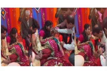 மணமேடையில் மகளின் கண்ணீரைப் பார்த்து தேம்பி, தேம்பி அழுத தந்தை... - Emotional Video Viral!