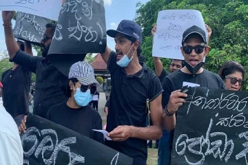 காலிமுகத்திடல் போராட்டம்....தமிழர்களுக்கு அழைப்பு விடுத்த சிங்களக் கலைஞர்கள்