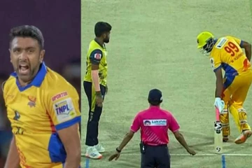 அஸ்வினுக்கே Mankad எச்சரிக்கை விடுத்த வீரர்! வைரல் வீடியோ