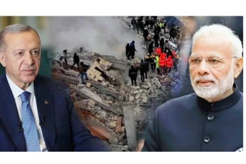 நிலநடுக்கத்தில் நிலைகுலைந்த மக்கள்... - உதவிக்கரம் நீட்டிய இந்தியாவிற்கு துருக்கி நன்றி...!