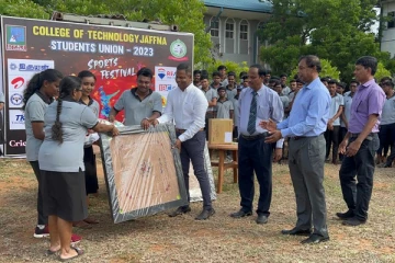 யாழில் 75 வருட பாரம்பரியத்தை கொண்ட கல்லூரிக்கு புலம்பெயர் தொழிலதிபர் வழங்கிய உதவி (Photos)