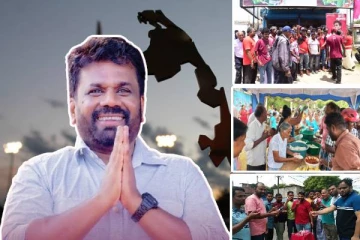 தமிழர் பகுதியில் கொண்டாடப்பட்ட அநுரவின் வெற்றி