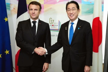 ஜி7 மாநாடு இன்று தொடக்கம்: ஜப்பான் சென்றடைந்த மேக்ரான் வெளியிட்ட பதிவு