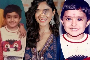 சின்ன வயதில் இந்த க்யூட்டாக இருக்கும் இந்த நடிகை யார் தெரியுமா?