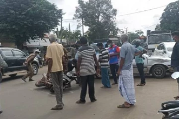 வவுனியா விபத்தில் இளைஞருக்கு  நேர்ந்த கதி!