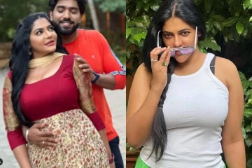 42 வயதில இளம் நடிகருடன் நெருக்கம்!! பாக்யலட்சுமி சீரியல் நடிகை ரேஷ்மா போடும் ஆட்டம்..