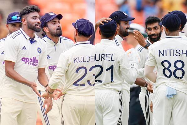 Jasprit Bumrah/Mohammed Siraj