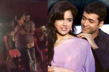 ரீ ரிலீசான வாரணம் ஆயிரம் திரைப்படம்.. திரையரங்கில் காதலிக்கு ப்ரொபோஸ் செய்த காதலன், வைரல் வீடியோ