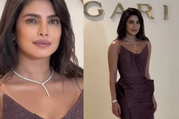 பிரியங்கா சோப்ரா அணிந்திருக்கும் ஆடையின் விலை எவ்வளவு தெரியுமா?