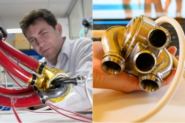 டைட்டானிய இதயத்தால் வாழும் உலகின் முதல் மனிதர்