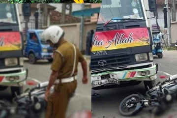 கல்முனையில் இடம்பெற்ற விபத்தில் ஒருவர் படுகாயம்