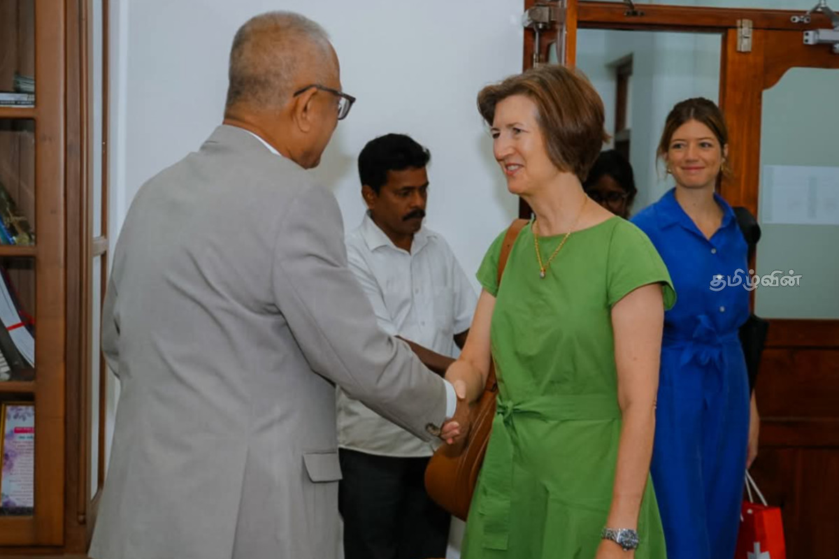 சுவிட்சர்லாந்து உயர்ஸ்தானிகருக்கும் கிழக்கு ஆளுநருக்கும் இடையில் சந்திப்பு | Swiss High Commissioner Meets Eastern Governor சுவிட்சர்லாந்து உயர்ஸ்தானிகருக்கும் கிழக்கு ஆளுநருக்கும் இடையில் சந்திப்பு | Swiss High Commissioner Meets Eastern Governor