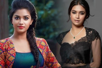 உரிச்சு வச்ச ஆரஞ்சு பழம்போல போஸ் கொடுத்த கீர்த்தி சுரேஷ் - வைரலாகும் புகைப்படம்!