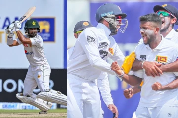 தடுமாறும் பாகிஸ்தான் அணி: பயத்தை காட்டிய இலங்கை வீரர்