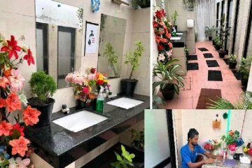 மக்கள் பயன்படுத்த வெறுக்கும் இடத்தை வண்ணமயமாக்கிய இளைஞன் (VIDEO)