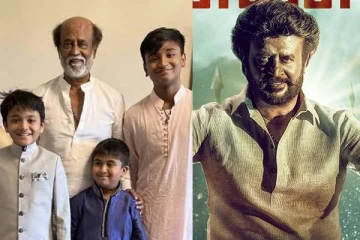 பேரன்களுடன் அண்ணாத்த படம் பார்த்த சூப்பர் ஸ்டார் ரஜினி, அழகிய புகைப்படம்..