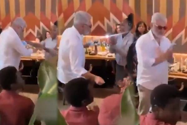 புத்தண்டு Vibe.. ரசிகையுடன் குத்தாட்டம் போட்ட நடிகர் அஜித் - வைரலாகும் Video! - தமிழ்நாடு