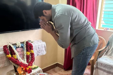 ரசிகர் மரணம், வீட்டுக்கு சென்று ஆறுதல் கூறிய நடிகர் ஜெயம் ரவி !!