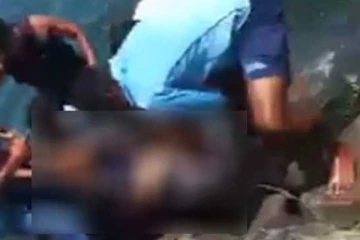 දරුවන් සමග වැවට පැන්න මවත් මියයයි (VIDEO)