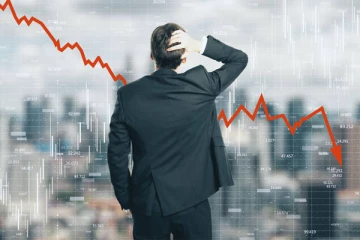 பங்குச்சந்தை வரலாறு காணாத சரிவு: 14 லட்சம் கோடியை இழந்த முதலீட்டாளர்கள்