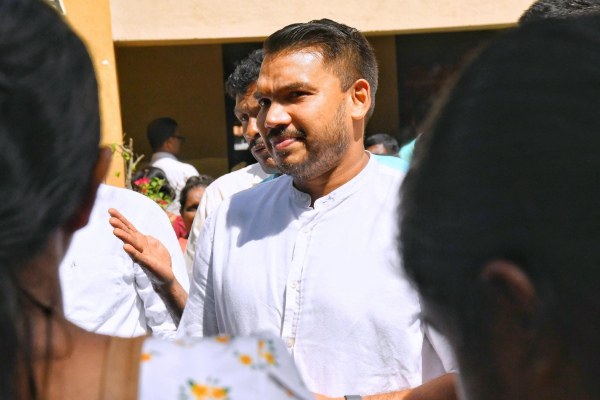 ஹரிணிக்கு நன்றி தெரிவித்த நாமல் | Namal Thanked Harini