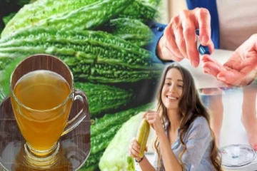 கொலஸ்ட்ரால் மற்றும் நீரிழிவு நோயை கட்டுப்படுத்த பாகற்காய் டீ