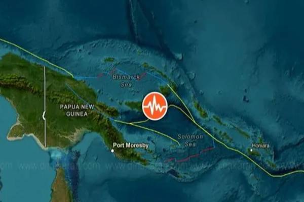 பப்புவா நியூ கினியாவை உலுக்கிய சக்திவாய்ந்த நிலநடுக்கம் | Powerful Earthquake Hits Papua New Guinea