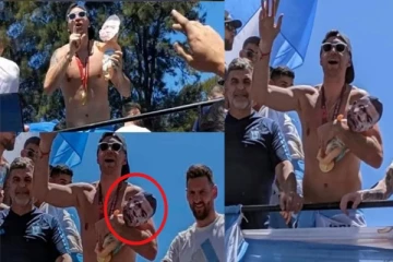 பிரான்ஸ் வீரரை துரத்தும் ஆர்ஜண்டினா வீரர்!