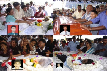 சிறிலங்கா படையினரால் படுகொலை செய்யப்பட்ட தமிழ் மாணவர்களின் நினைவஞ்சலி!